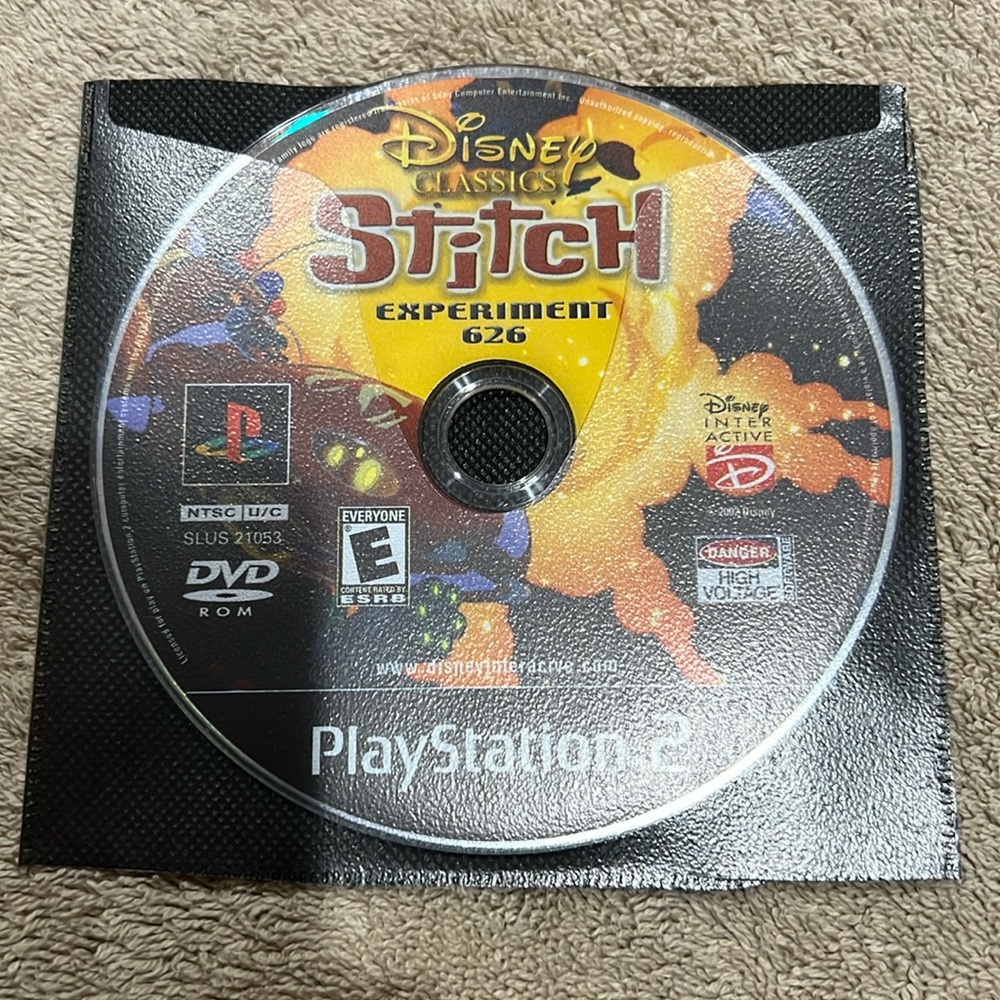 Play Station 2 Stitch Experiment 626 Everyone